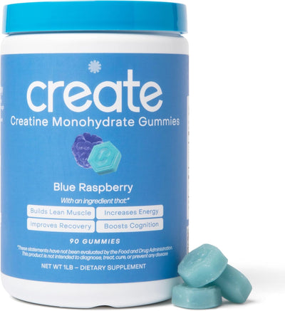 BlueRaspberry Creatine Gummies