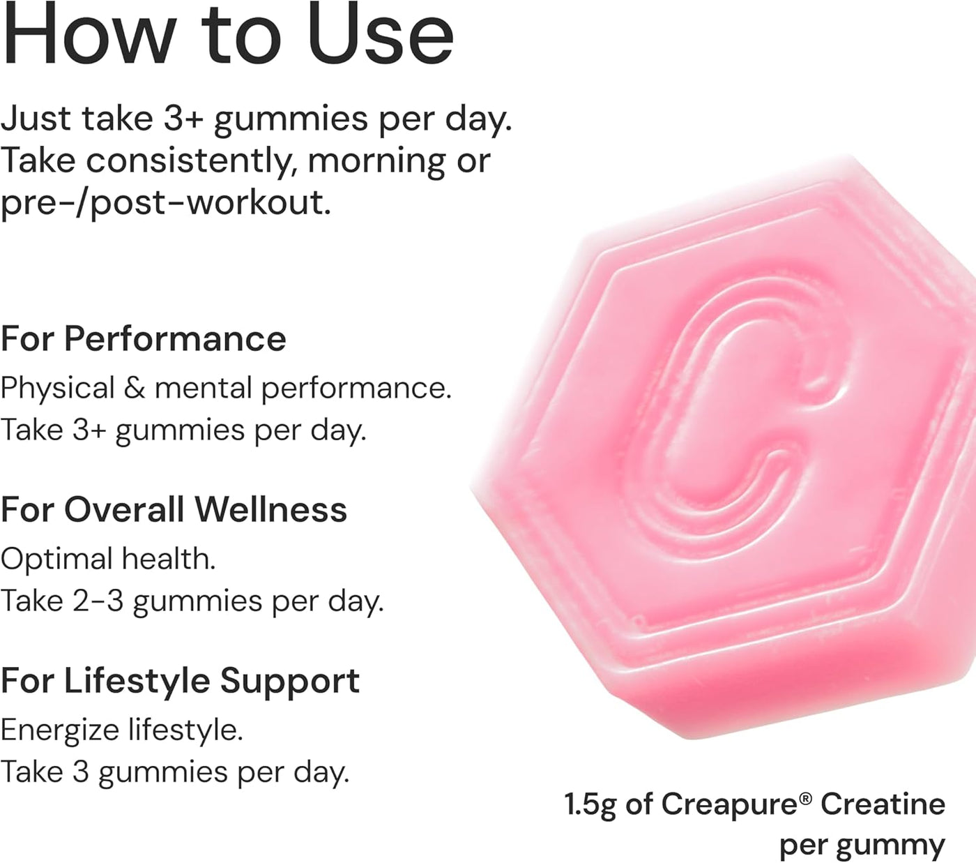 Watermelon Creatine Gummies