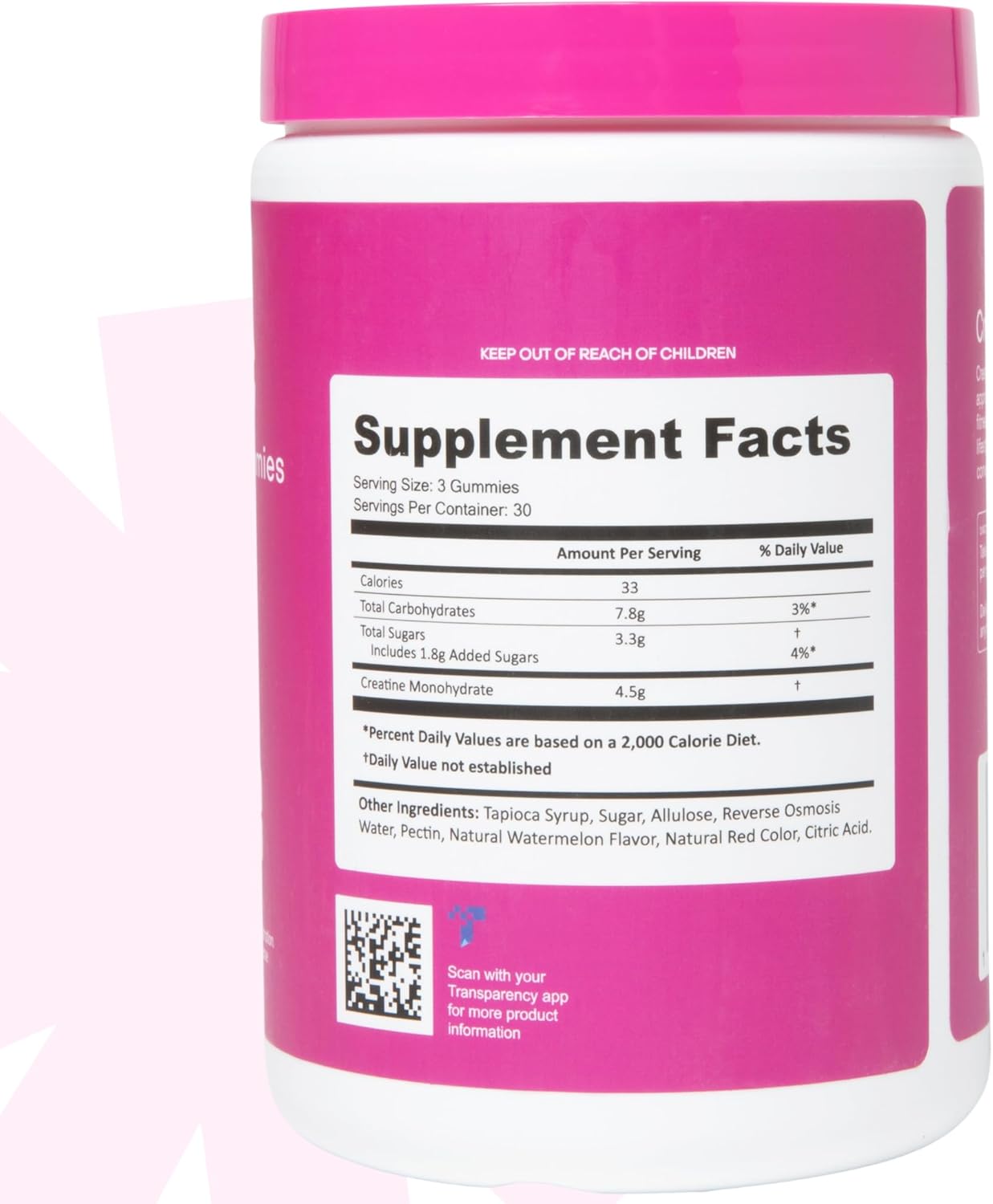 Watermelon Creatine Gummies